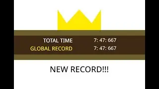 Chirpy Reverie any% in 7:47:667 (former world record)