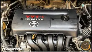 دوارة موتور تويوتا كورولا 1600 بعد عمرة كاملة - TOYOTA COROLLA 1ZZ , 3ZZ Running after Full overhaul
