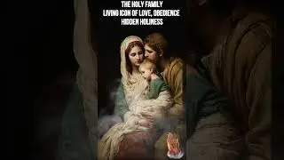 🏡✨ The Holy Family &mdash; Living Icon of Love, Obedience, and Hidden Holiness ✨🏡