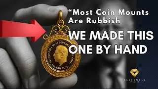Watch Us Hand-Make a Solid Gold Coin Mount &ndash; No Thin, Mass-Produced Rubbish.