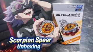  HEAVYWEIGHT MONSTER  Scorpio Spear 0-70Z  Unboxing & Test! Beyblade X