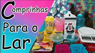Comprinhas para o Lar |  Enxoval Casa Nova #1🏠| Por Fabby Araujo