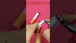 No Smoking Paper Craft - World No Tobacco Day Craft || #nosmokingday #notobaccoday #papercraft #diy
