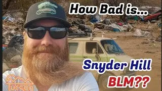 Arizona Van life - Snyder Hill BLM - Free dispersed Camping in Tucson - #boondocking 