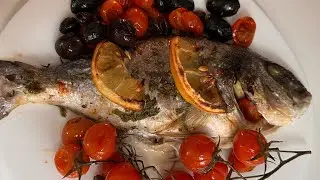 #mediterranean orata #дорада в духовке