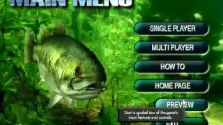 Trophy Bass 4 fishing game demo (Sierra On-Line / Field & Stream)