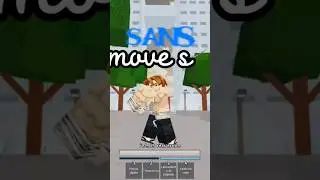 move set sans jjs!! #sans #jujutsushenanigans #roblox