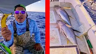 Ловля ТУНЦА на зелёную палочку! Бананы &mdash; НЕУДАЧА?
