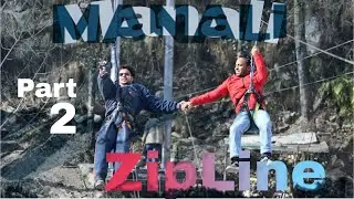 Manali travel part 2 zipline ride 👌👍#vlog #lifevlog vlog @maan4x 