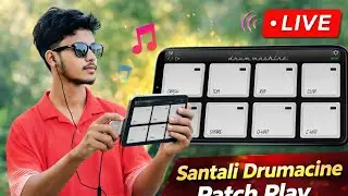 Santali Drumacine Patch Play 🔥 Live | Mobile Octapad Santali Beat 🎶