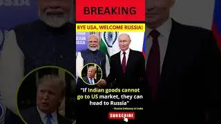 🇮🇳 BREAKING: Bye USA, Welcome Russia! | India-Russia Trade Boost #india #news