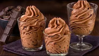 My Family Trick! No EGGS! No SUGAR! The most amazing Chocolate Dessert Recipe! Cacao Mousse