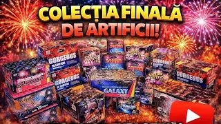 💥COLECȚIE FINALĂ de ARTIFICII 2025-2026 în VALOARE DE 4000 LEI 😱🔝 **25 de BATERII** 