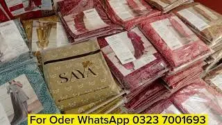 Latest volume Saya lawn 3piece Collection 2025 | Saya lawn 3piece | albarkafabrics