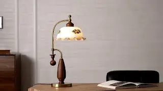 Heritage Bloom Table Lamp &ndash; Timeless Charm, Soft Accent Light