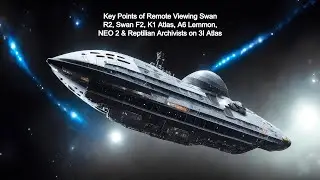 Удалённый просмотр Swan R2, Swan F2, K1 Atlas, A6 Lemmon, NEO 2 и архивистов Reptilian на 3I Atlas