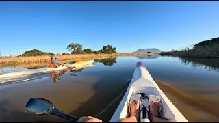 Kayaking the Diep River from Blouberg road to Milnerton lighthouse
