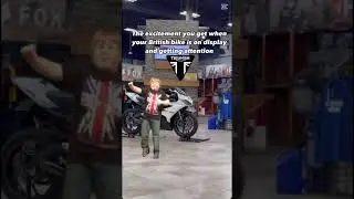 That feeling when you have the Triumph Daytona out