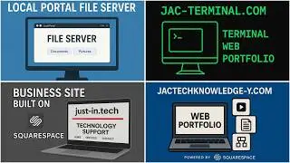 I Built 4 Websites | Business, Portfolio & Static Server Showcase