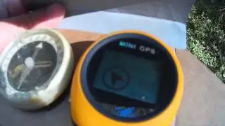 В лес с mini GPS . Навигатор привёл к грибам .