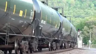 Canadian Pacific NB Ethanol AC44CWs 8544 8562 Horn Auto 41