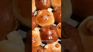 CUTE FOOD ART IDEAS: Part 3 (ft. Rilakkuma) 🐻 #shorts #foodart #cute