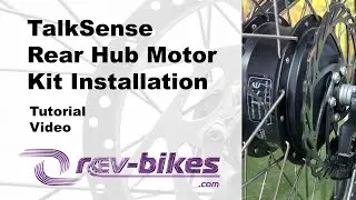 Talk Sense: rear hub motor e-bike kit, installation