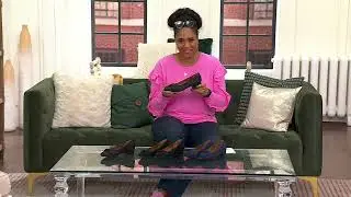 White Mountain Low Heel Pumps - Bordeaux on QVC