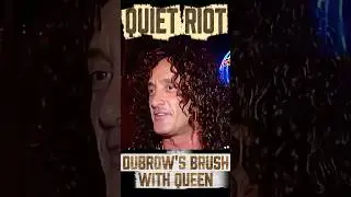 That time KEVIN DUBROW of QUIET RIOT managed to annoy QUEEN!              #quietriotshorts