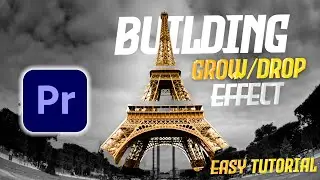 Building Grow/Drop Effect inside Adobe Premiere Pro #adobepremierepro