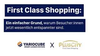 Smarte Mietschlie&szlig;f&auml;cher f&uuml;r die Besucher:innen der PlusCity &ndash; ein entspanntes Shoppingerlebnis.