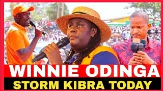 WINNIE ODINGA IN KIBRA TODAY 