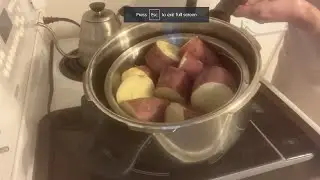Let's Steam Sweet Potatoes with a Pressure Cooker