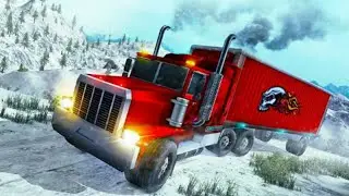 Offroad 8x8 truck hill drivers ( mengendarai truk simulator di gunung es (ios/androidgameplay)