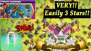 Pirate Challenge coc  in hindi | Pirate challenge strategy | Clash of clan