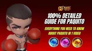 Как использовать PAQUITO Commander в Magic Chess Go Go &mdash; Полное руководство