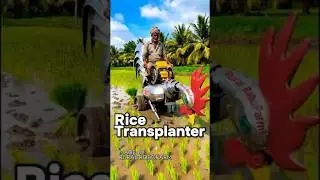 Handmade Rice Transplanter Machine Prototype #entertainment #funny #farming #tools #viralshorts
