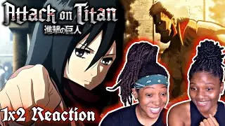 Attack on Titan 1x2 REACTION