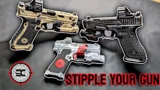 Getting a gun custom stippled