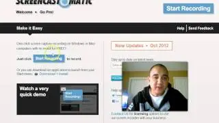 How To: Screen Capture and Webcam At The Sametime