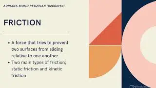 KIB1003 Friction