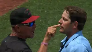 D-Backs Bench Coach Jeff Banister Gets Ejected after Umpire Ben May Calls Pitch Clock Violation