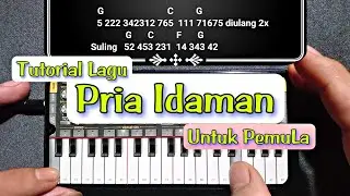 Pemula ini Mudah | Tutorial Main Lagu PRIA IDAMAN Manual