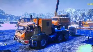 SnowRunner, Hard Mode, Atomic Trifecta. Ep:4 The Mission must go On.