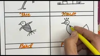 How to draw Warli Art figures ..Indian Art form