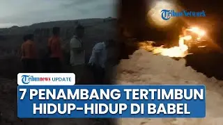 7 Penambang Timah Tertimbun Tanah Hidup-hidup di Kawasan Eks Tambang Pondi Bangka Belitung