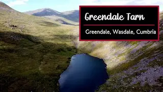 THE LAKE DISTRICT: Greendale Tarn - Wasdale. (Drone Photography)