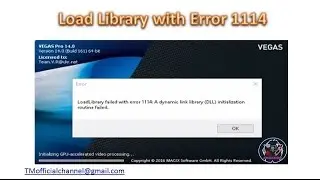 Load Library with Error 1114