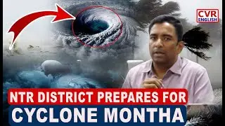 NTR District Collector Reviews Cyclone Mocha Preparedness in Vijayawada|CVR English