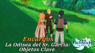 Misiones de Encargos - La Odisea del Sr. Garc&iacute;a: Objetos Clave - Genshin Impact Gameplay